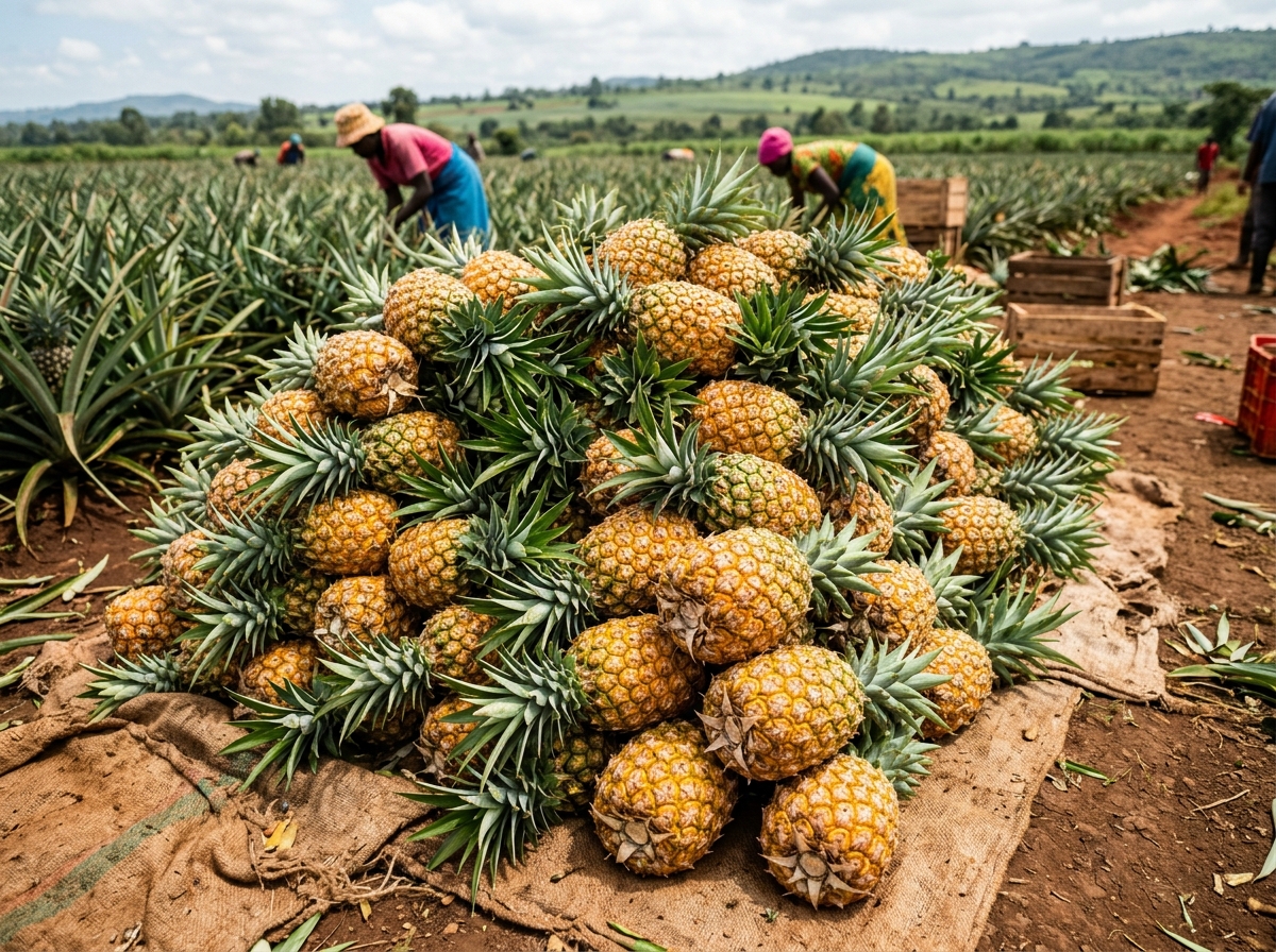 Sweet Tropical Pineapples